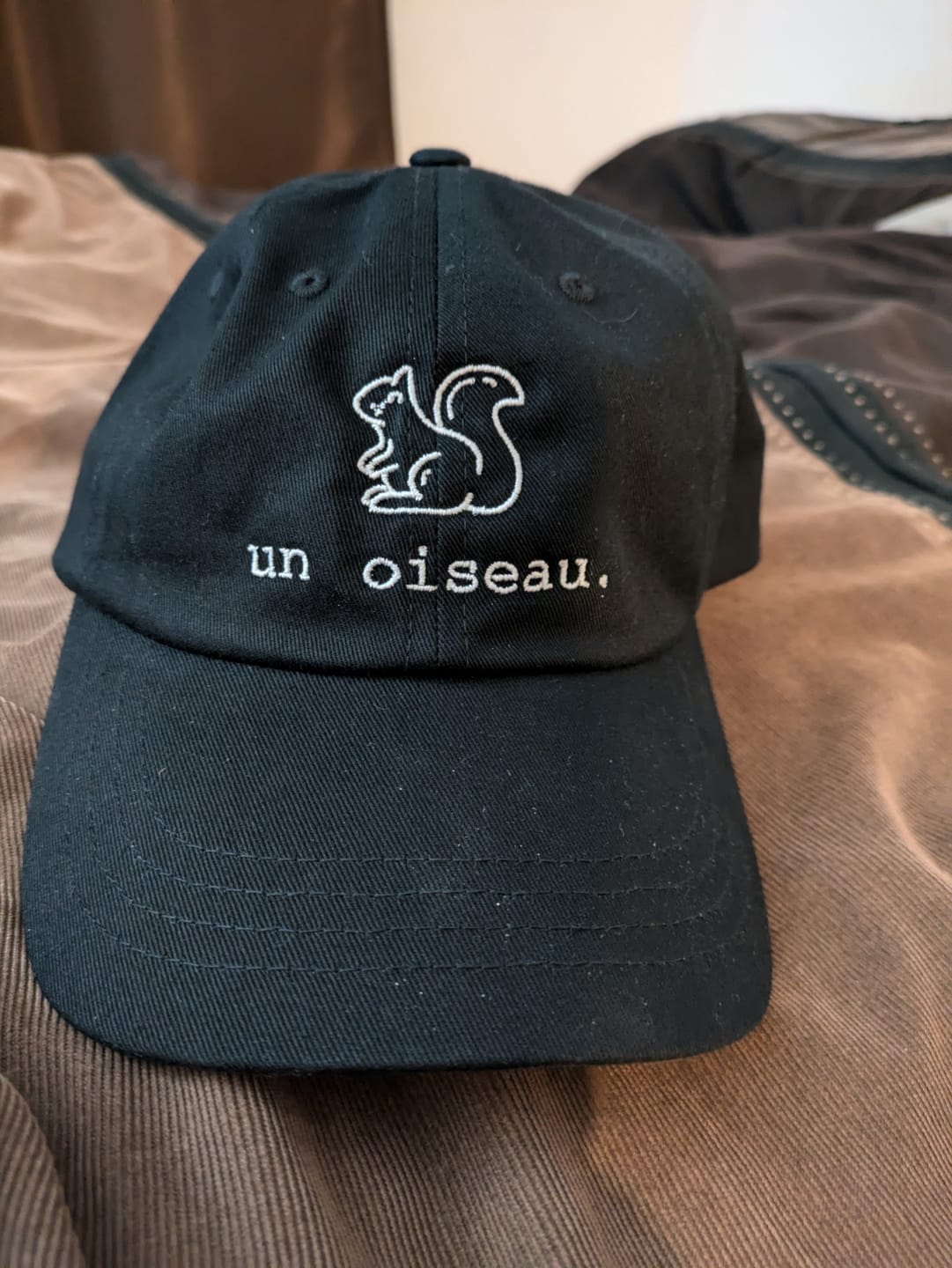 Customer photo review of Casquette de papa - "Un Oiseau"