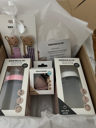 Customer photo review of Pack 2 Biberones Calidad y Bienestar Nenina & Co
