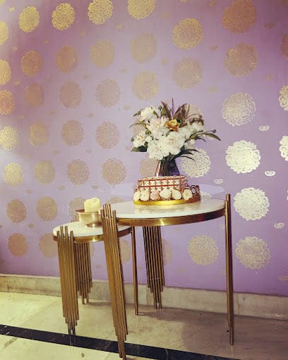 Customer photo review of Sylvia Nesting Table Set of 2