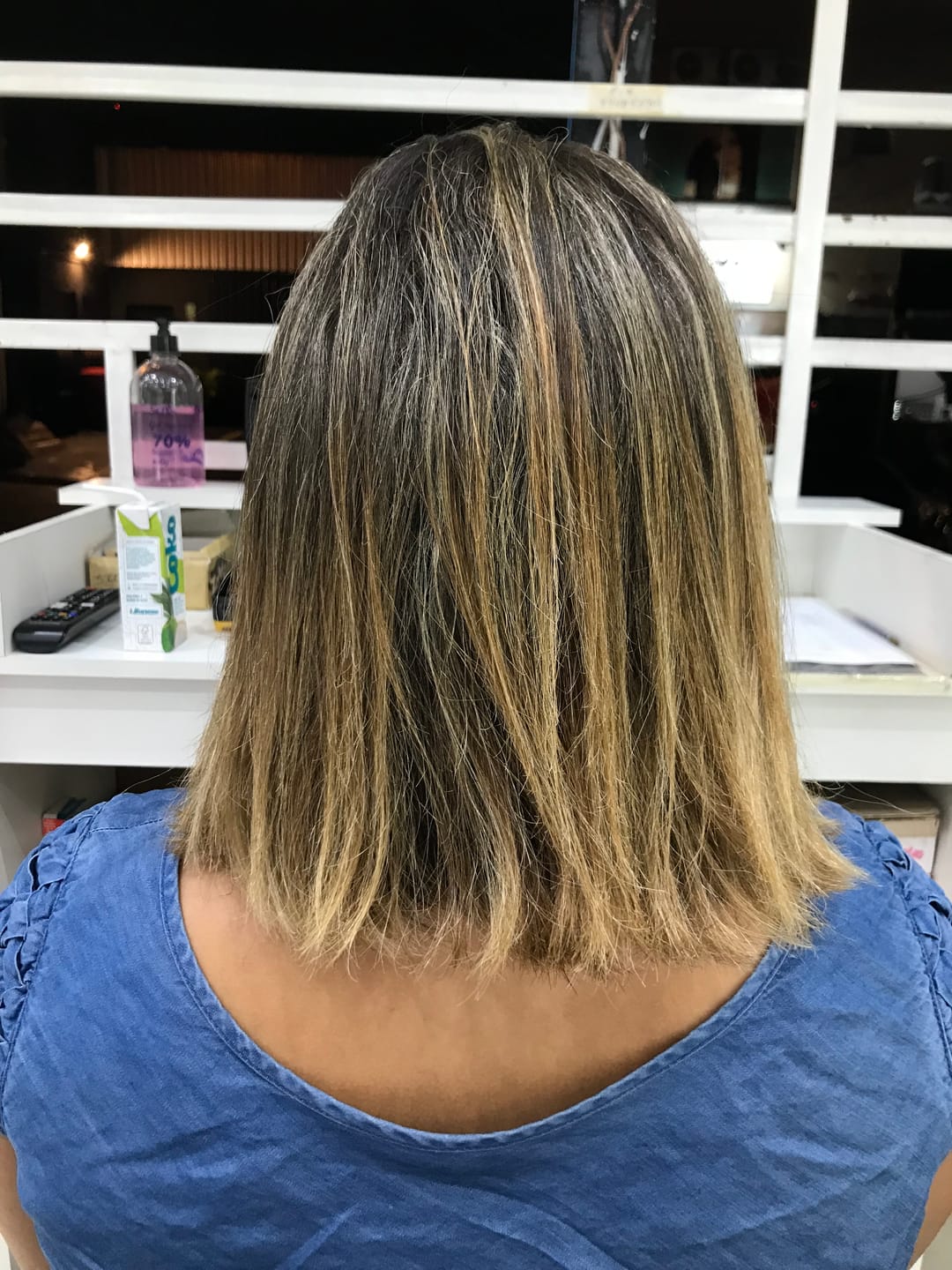 Customer photo review of Sauké Hair Vitaminas Para Cabelo 30 cáps 500mg