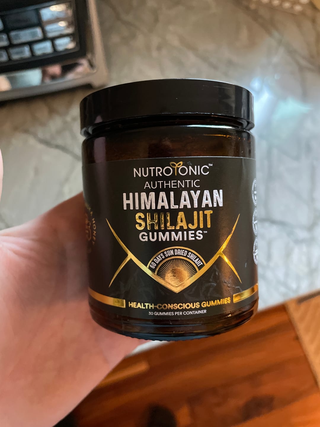 Customer photo review of Authentic Himalayan Shilajit® Gummies