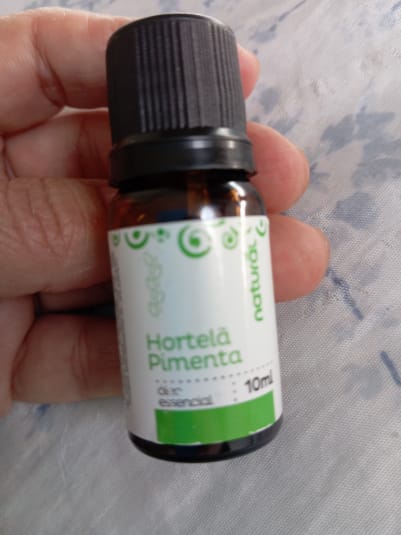 Customer photo review of Óleo Essencial Natural de Hortelã-Pimenta