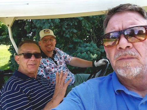 Customer photo review of Premium Golf Polo