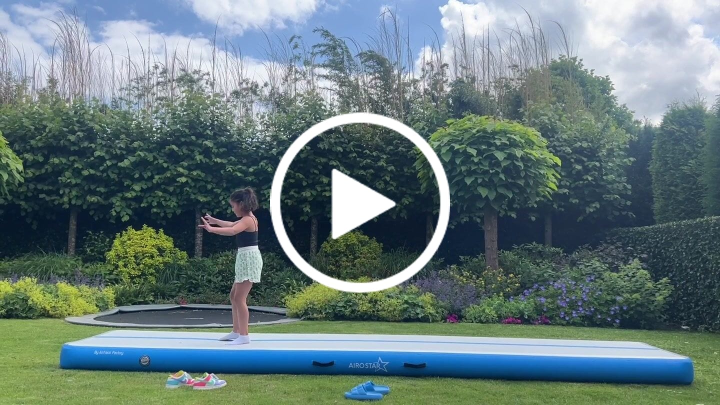 Customer video review of AirTrack PRO STAR™  by AirTrack Factory 20CM