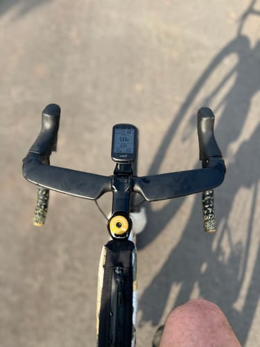 Customer photo review of Internal Routing Road Bike Handlebar HBA9