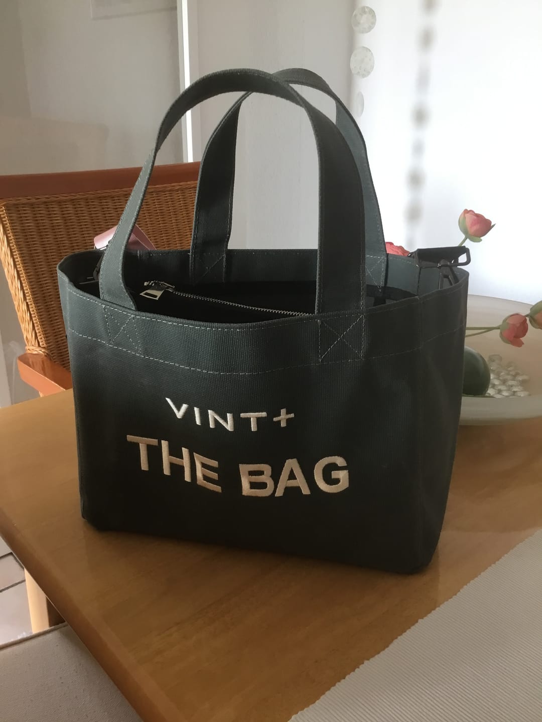 Customer photo review of CANVAS BAG - SMALL - LODEN GRÜN