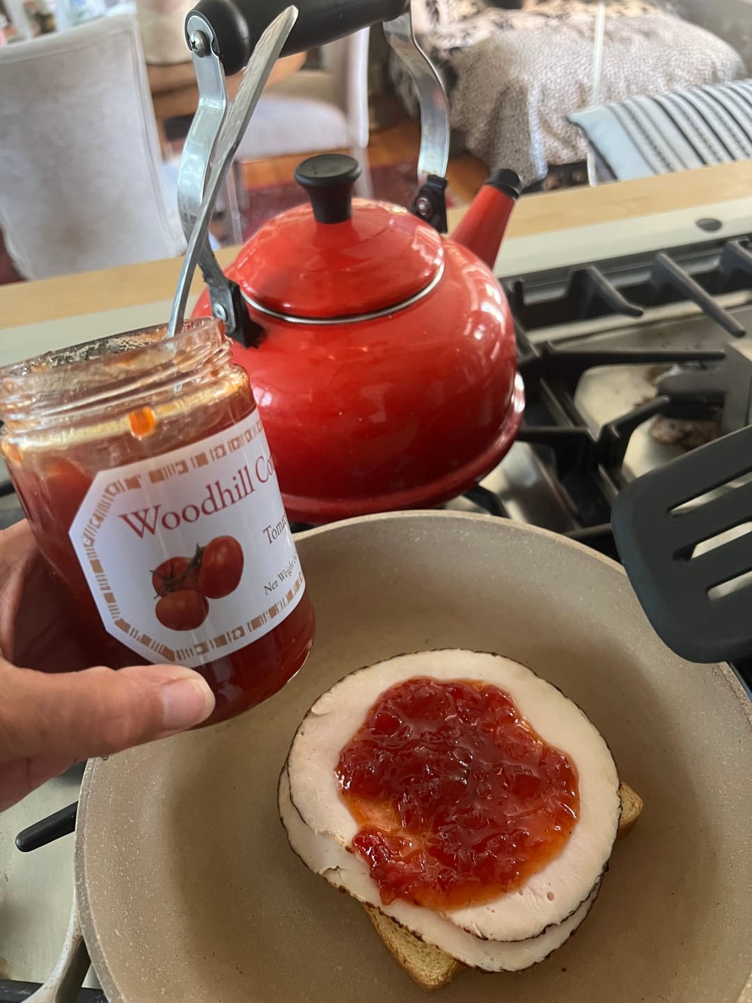 Customer photo review of Tomato Jam