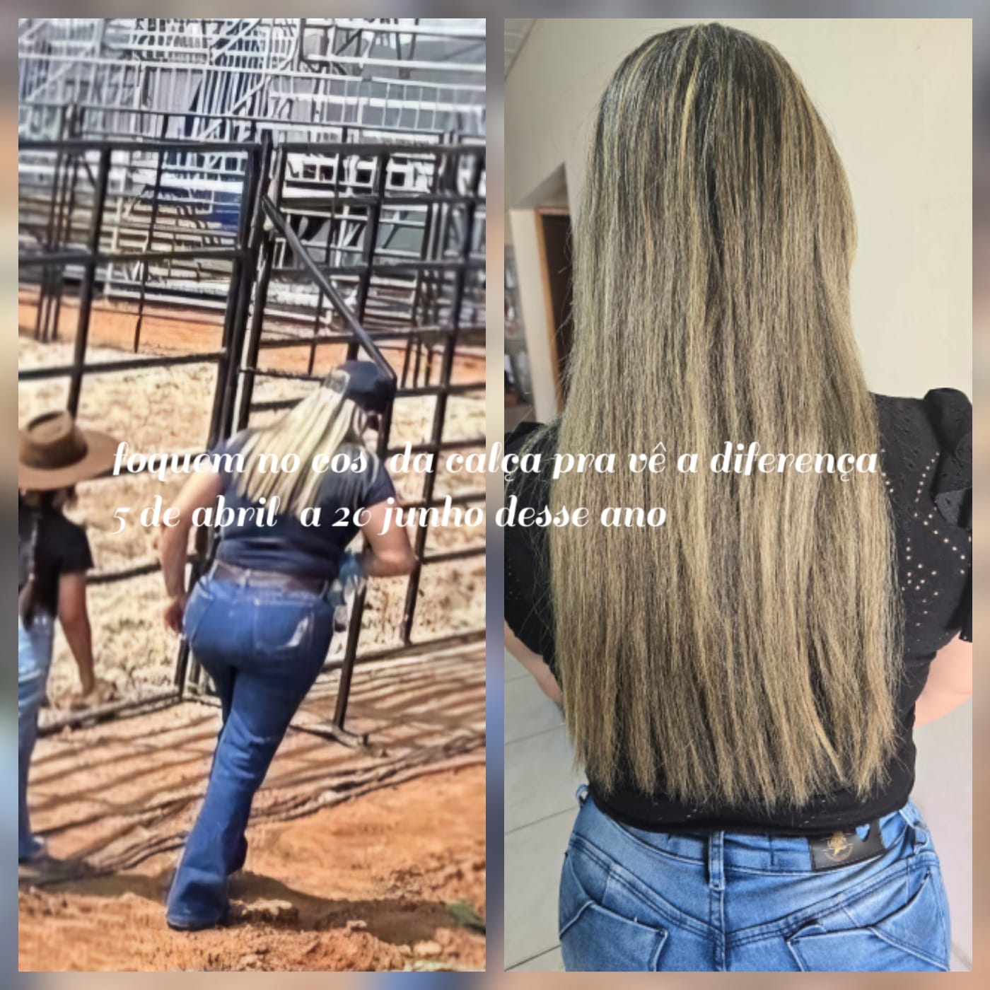 Customer photo review of Sauké Hair Vitaminas Para Cabelo 30 cáps 500mg