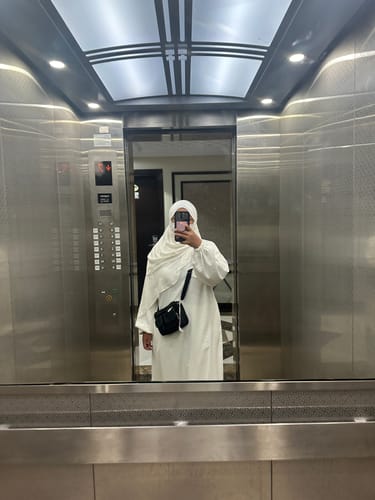 Customer photo review of Classic Straight Abaya - Halimah