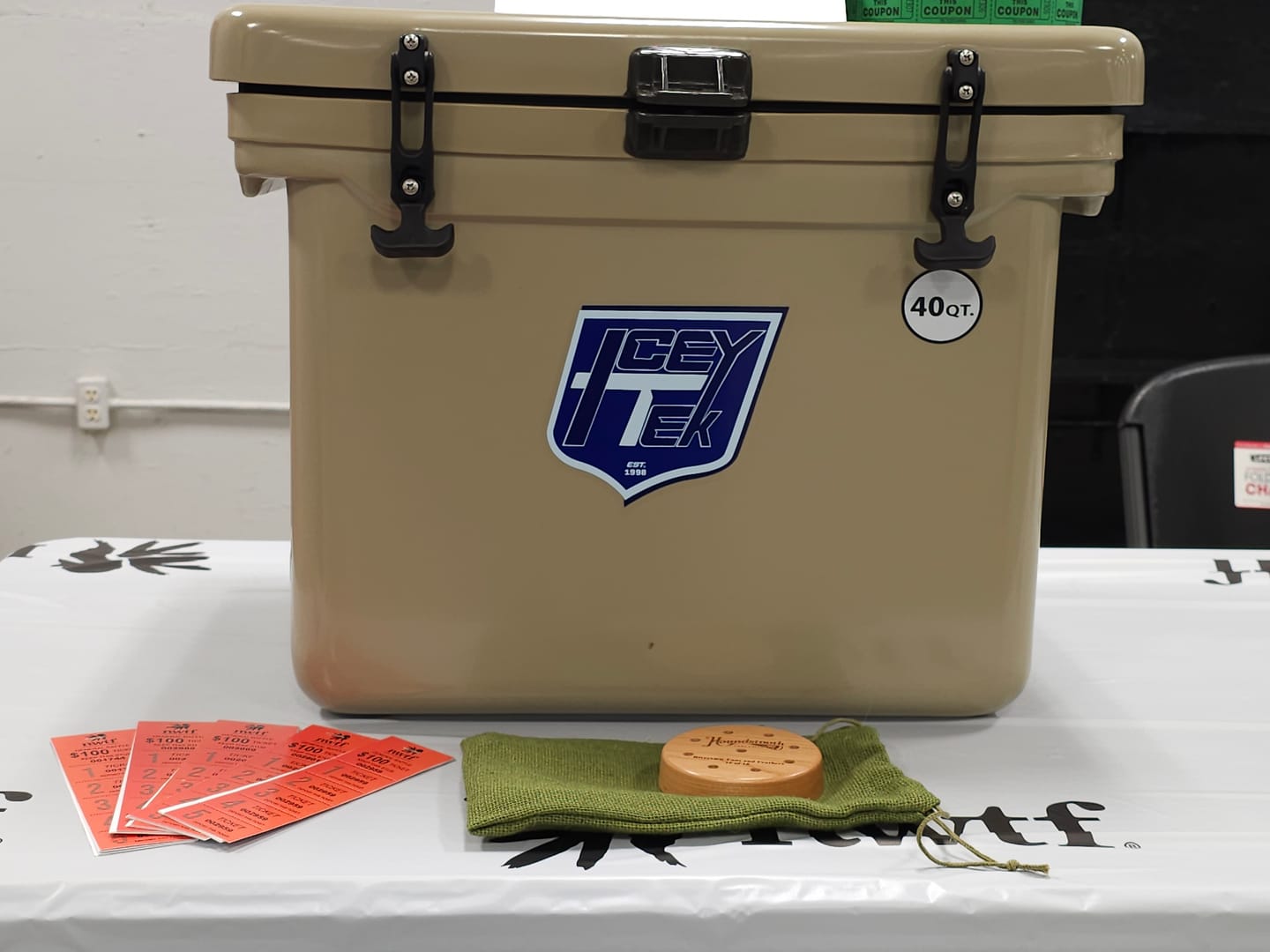 Customer photo review of ICEY-TEK 40 Quart Cooler