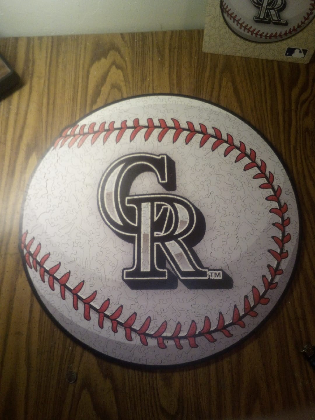 Customer photo review of Colorado Rockies™ - Wooden Puzzle