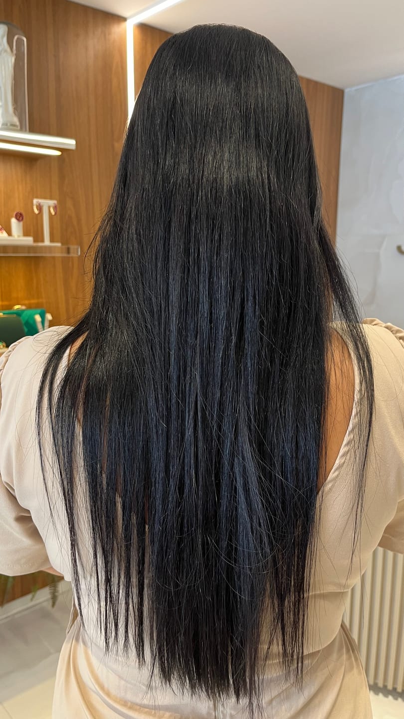 Customer photo review of Kit 2 Meses de Tratamento Sauké Hair Vitaminas Para Cabelo 30 cáps 500mg