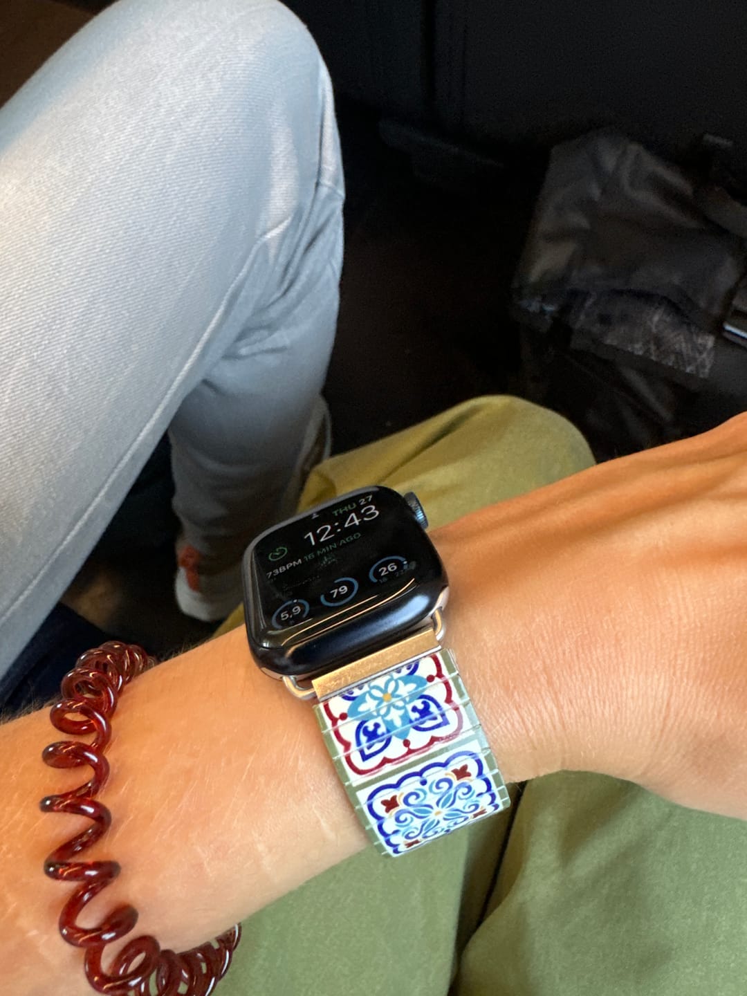 Customer photo review of AZULEJO - El Carmen - Banded for Smart Watch