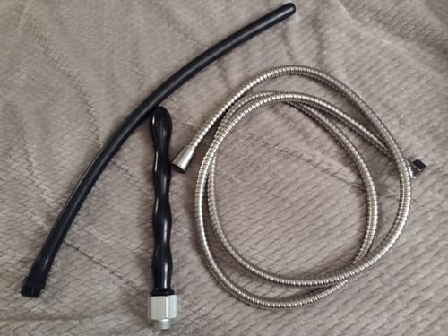 Customer photo review of 20 Inch Silicone Nozzle Enema Attachment