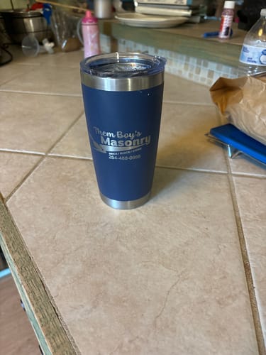 Customer photo review of 20oz Tumblers