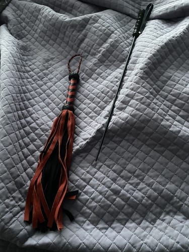 Customer photo review of The Impact Suede Flogger