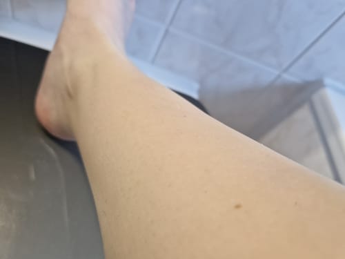 Customer photo review of Belle Body Haarentfernungsschaum