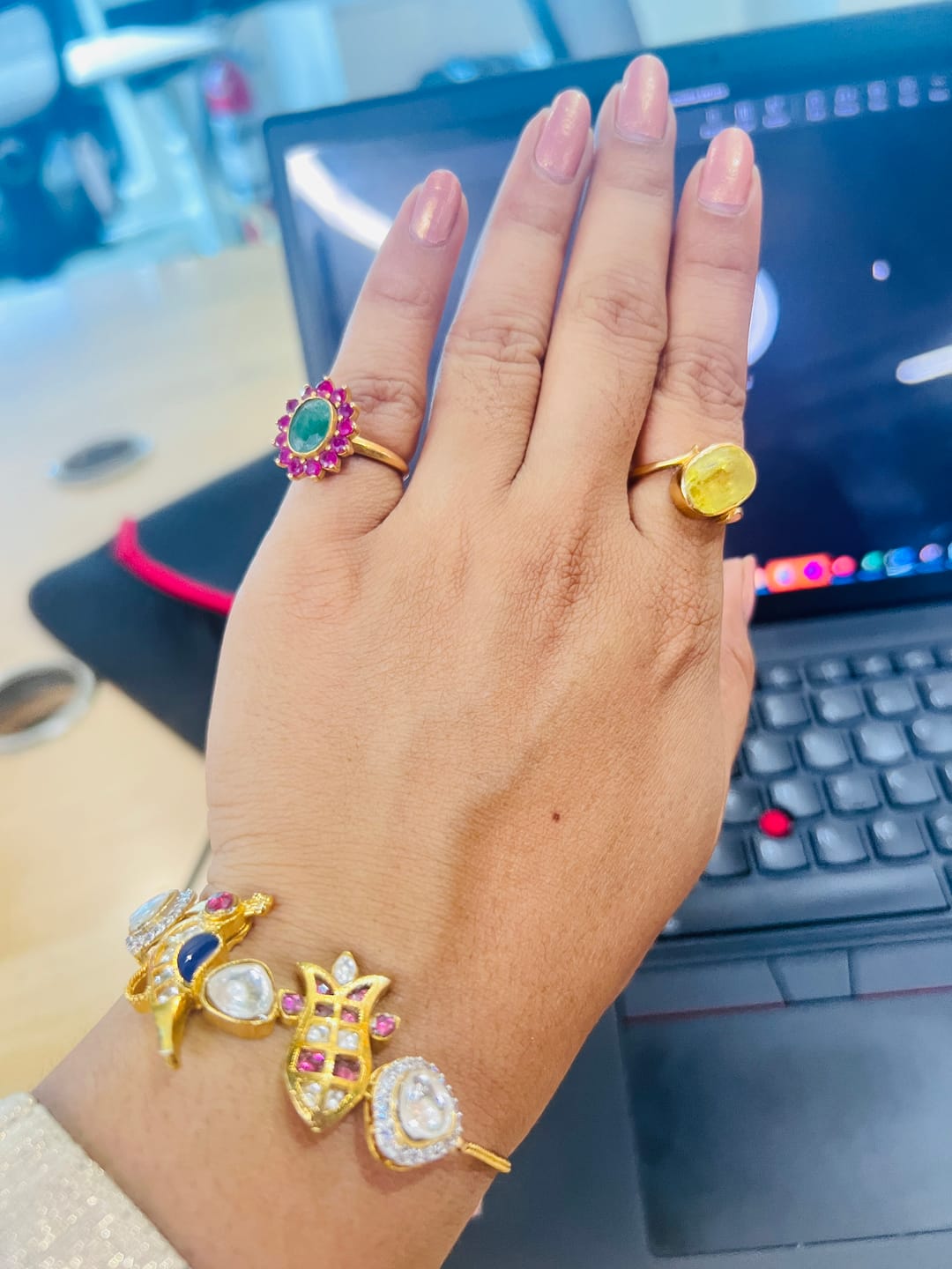 Customer photo review of Indira Bracelet