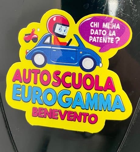 Customer photo review of Sticker Plastificati