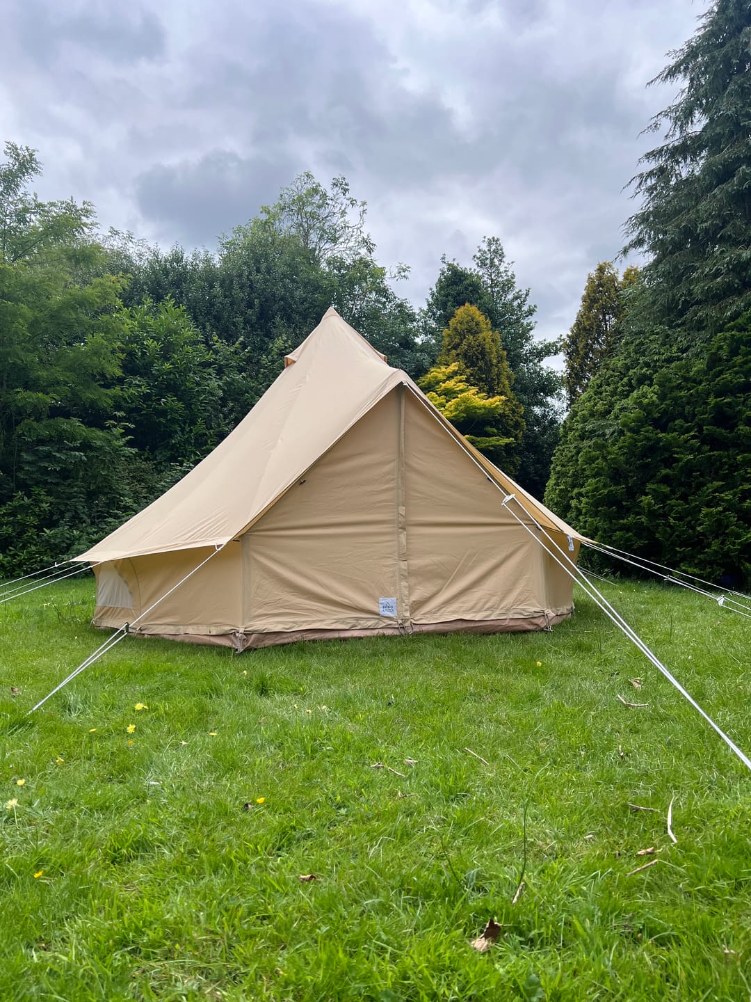 Customer photo review of Classic Bell Tent