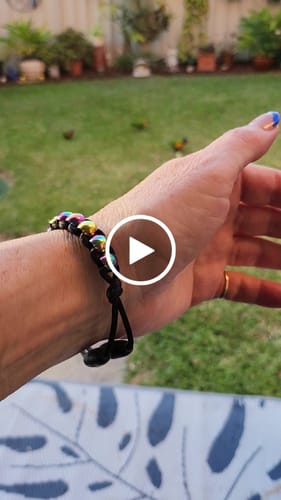 Customer video review of WRIST Caterpillar Fidget