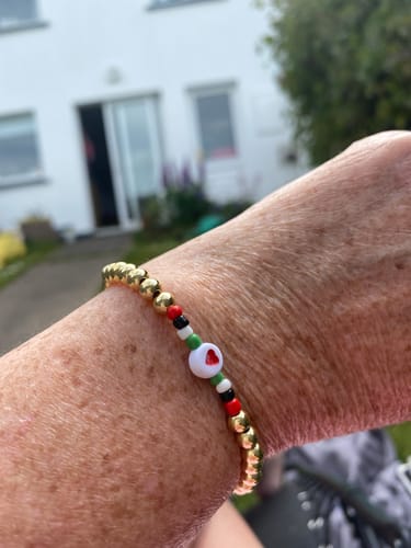 Customer photo review of Palestine Bracelet