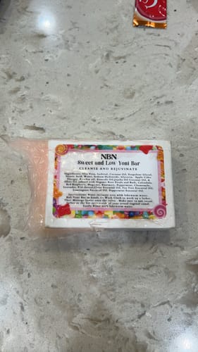 Customer photo review of Sweet and Low Yoni Bar