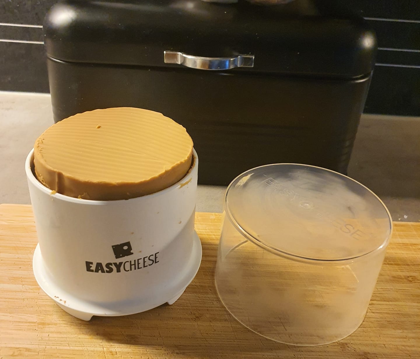 Customer photo review of EasyCheese® Osteklokke Rund - Hvit