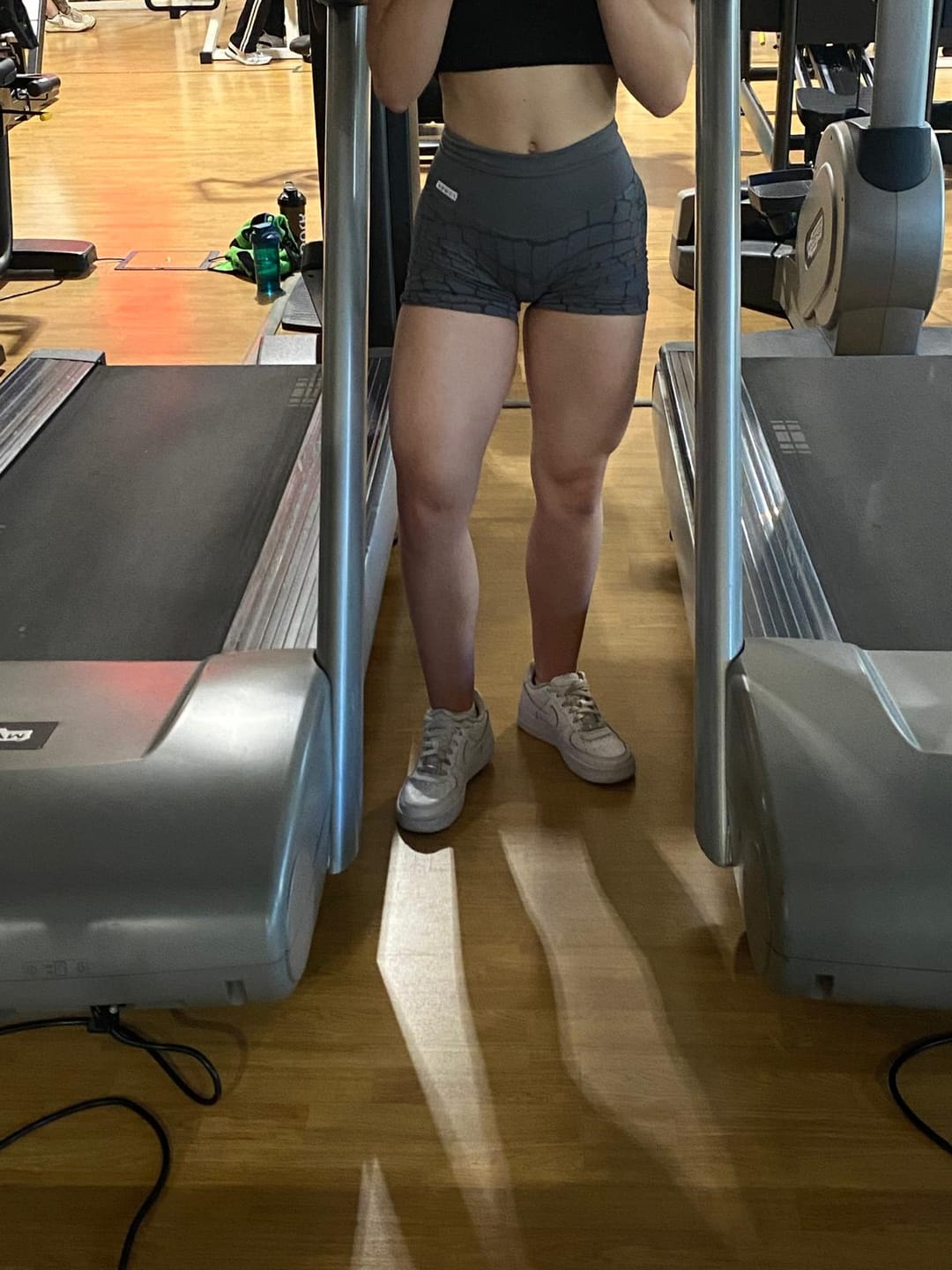 Customer photo review of Shorts All-up Cocco Grigio Ira