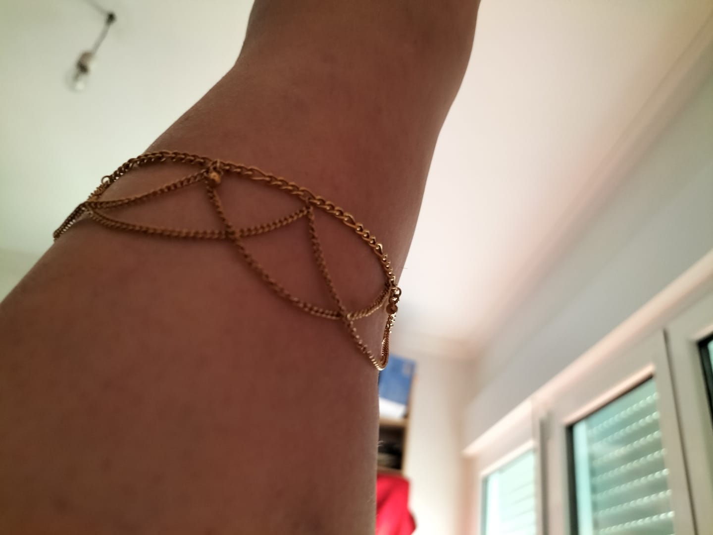 Customer photo review of Tobillera Maraña