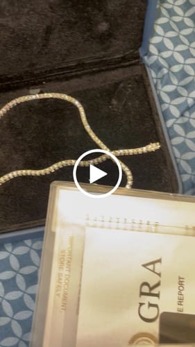 Customer video review of 3MM Moissanite Tennis Chain/Bracelet Bundle 14K Gold
