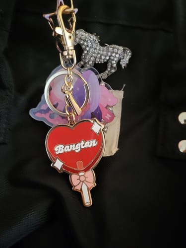 Customer photo review of Heart Lollipop/For Youth Keychain (Double-sided)