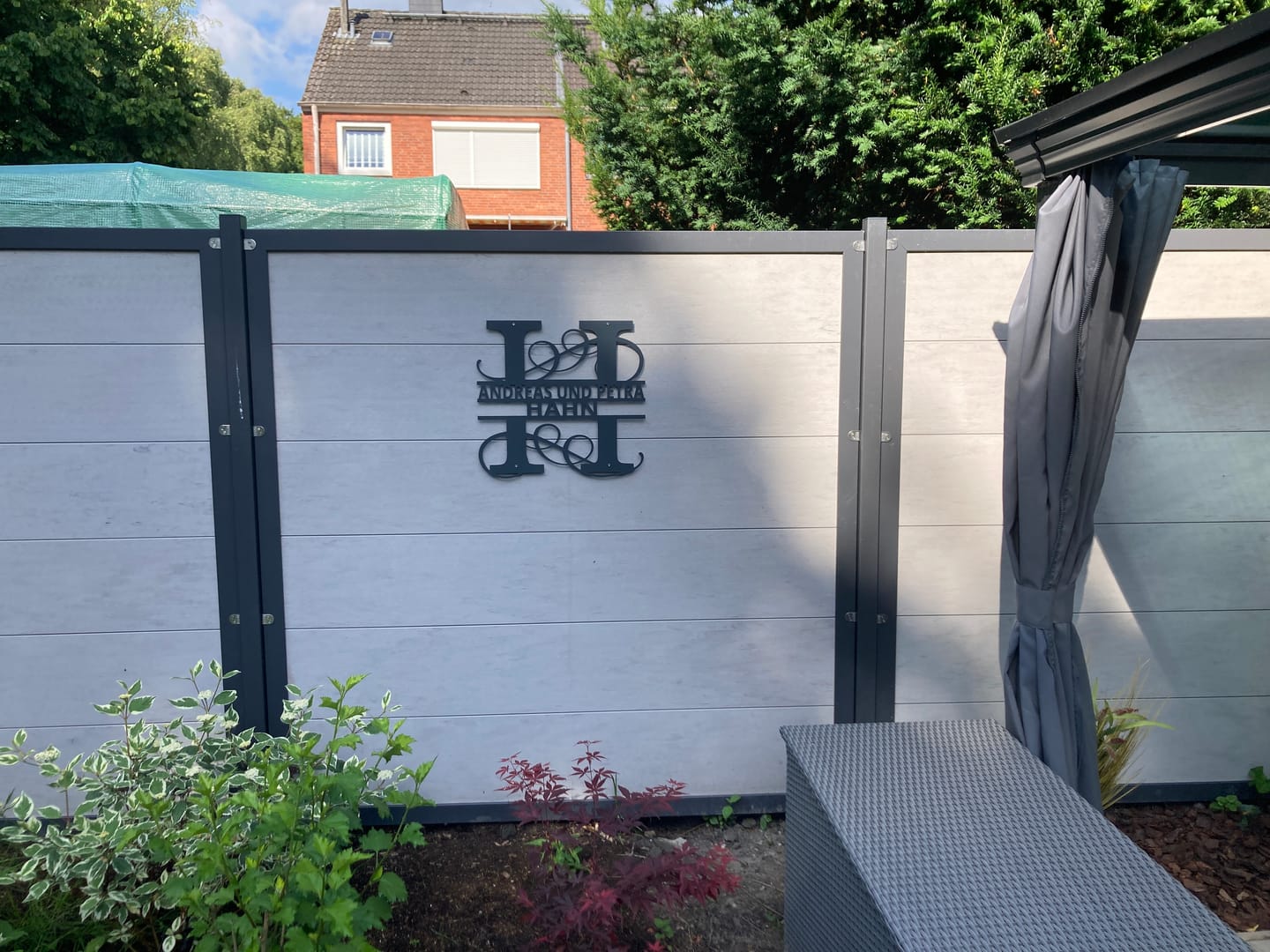 Customer photo review of Namens-Monogramm zweizeilig (personalisierbar)