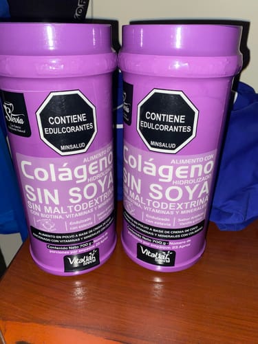 Customer photo review of Colágeno Hidrolizado sabor Vainilla-700 g