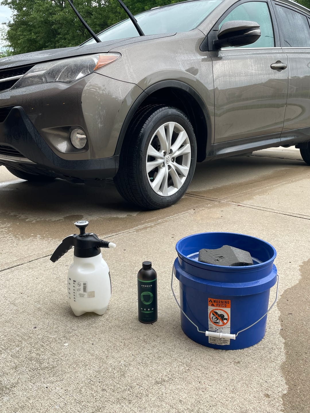 Customer photo review of HERO - Rinseless Wash