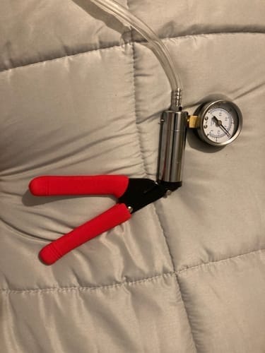 Customer photo review of Cock and Ball Deluxe Penis Pumping Kit