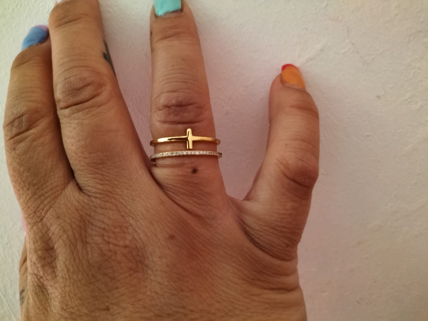 Customer photo review of Anillo Celestial