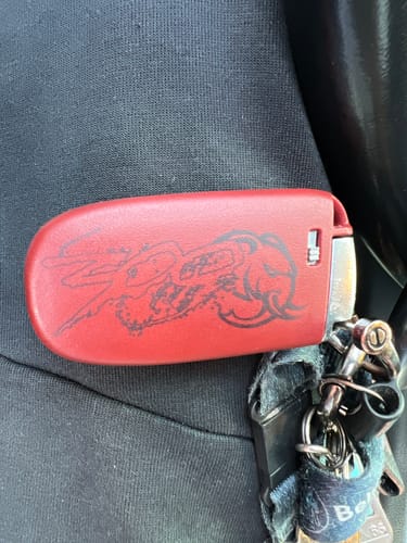 Customer photo review of Custom Mopar Key Fob Shell Ordering