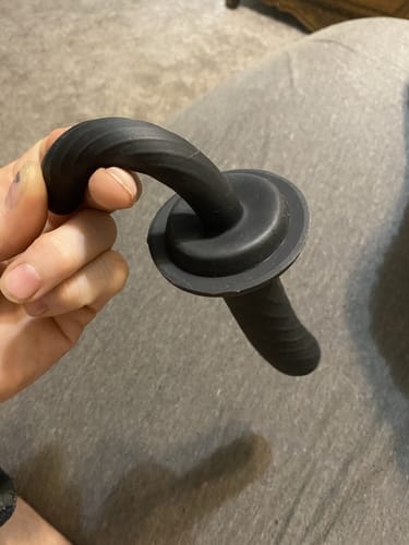 Customer photo review of 3 Piece Silicone Strap-On Set - Black