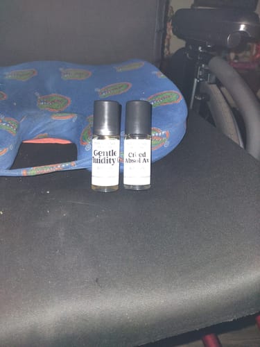Customer photo review of MF108 Gentle Fluidity Gold Body Oil - Unisex