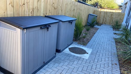 Customer photo review of Store It Out Prime - (With Out Pistons) - Grey