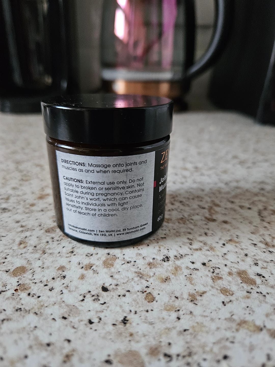Customer photo review of Joint and Muscle Balm | For Soothing Aches & Pains