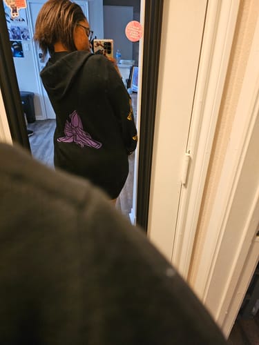 Customer photo review of Genshin Zipper Hoodie [In-Stock]