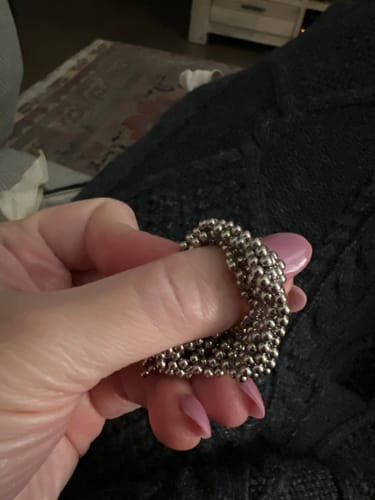 Customer photo review of SPEKS ALL SILVER - Original Magnetic Balls