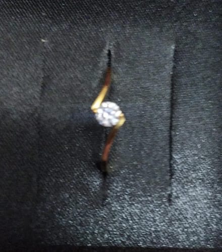 Customer photo review of Golden Splendor Ring