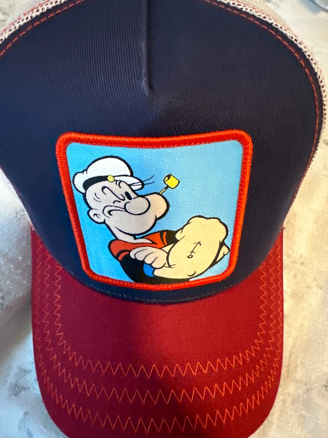 Customer photo review of OVERLORD X Popeye: Trucker Cap