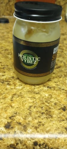 Customer photo review of St Lucia Gold Sea Moss Gel