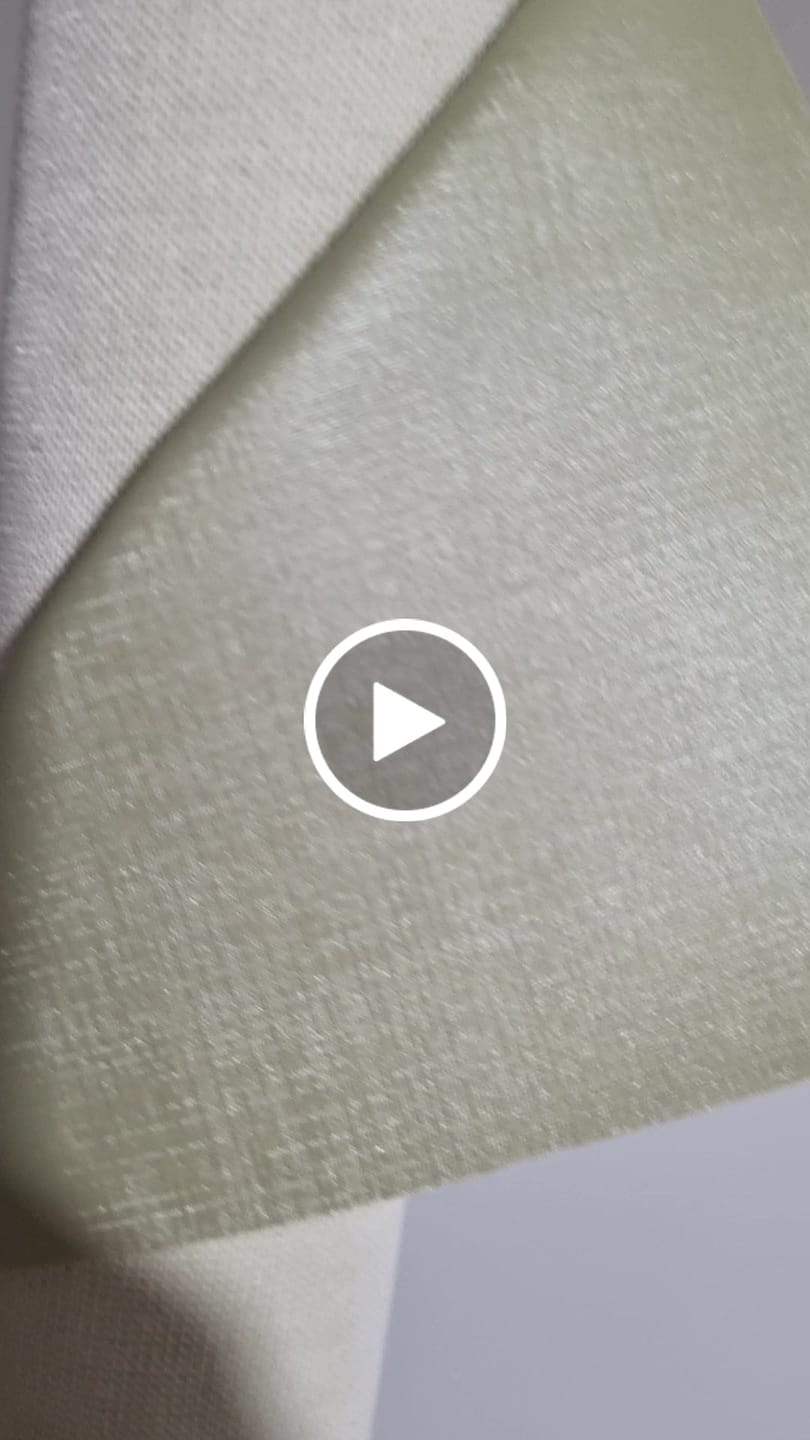 Customer video review of DUNA 0.9MM FUNDO MALHA COR PISTACHE