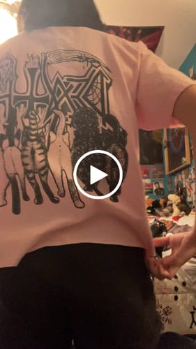Customer video review of Death - Kittens Valentine - Shortsleeve Shirt