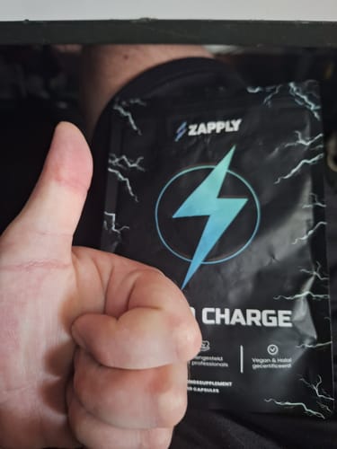 Customer photo review of Testo Charge 90 Capsules